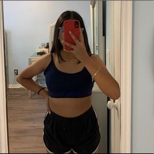 PINK SPORTS BRA REMOVABLE PADS